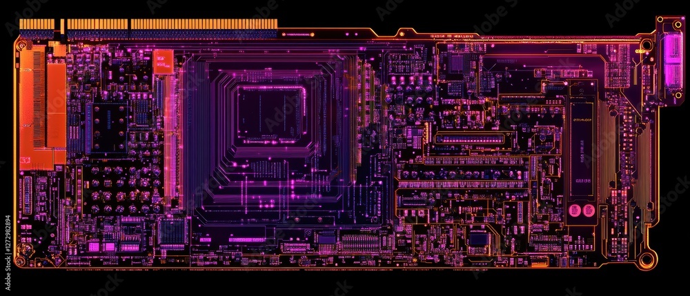 Aufkleber high-fidelity visualization of gpu circuit traces in gigapixel electronic environments