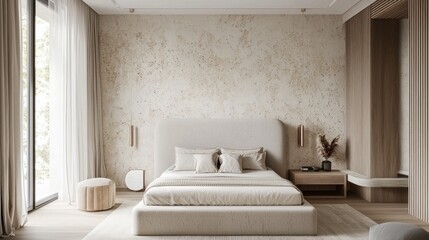 Serene Minimalist Bedroom Interior Design