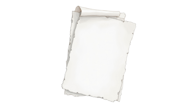 Transparent business idea mockup with torn paper element background for creative decoration in professional environment