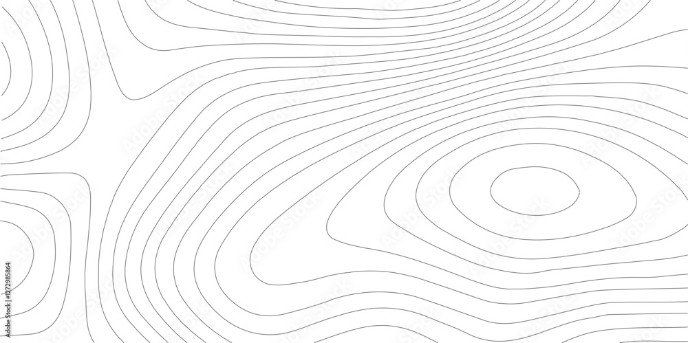 Aufkleber abstract gray topography contour map background design .geometric black wave curve lines texture .ab