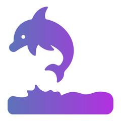dolphin Gradient icon