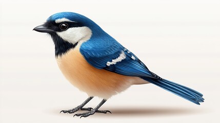 Obraz premium modern jay bird illustration isolated on transparent background for nature and wildlife digital design projects
