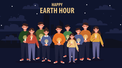 Happy Earth Hour Global Participation