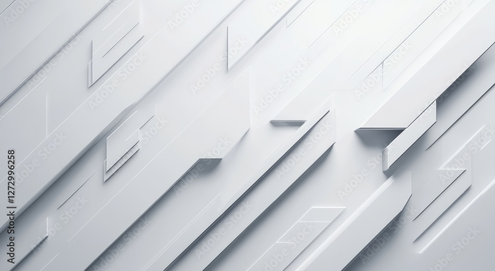 Poster modern geometric abstract: a minimalist geometric composition of angled, rectangular forms, providin