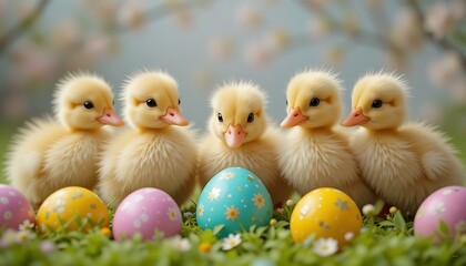 Adorable Baby Ducklings & Easter Eggs: Springtime Cutness Overload!
