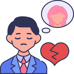 Heartbreak_5 Icon Illustrations