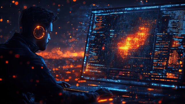 online programming course banner mastering neural networks ai learn software development and coding languages through distance education