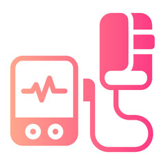 blood pressure Gradient icon