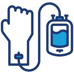 Blood Transfusion Icon