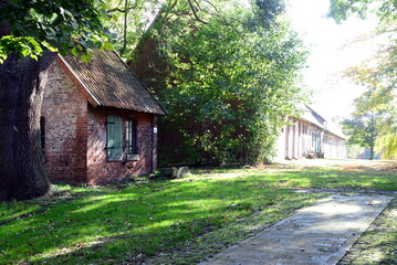 Historical Monastery in the Village Schinna, Lower Saxony
