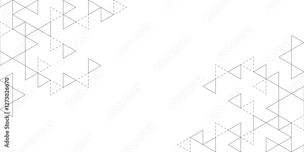 Poster Abstract background with a geometric pattern of triangle shapes. Graphic design element 