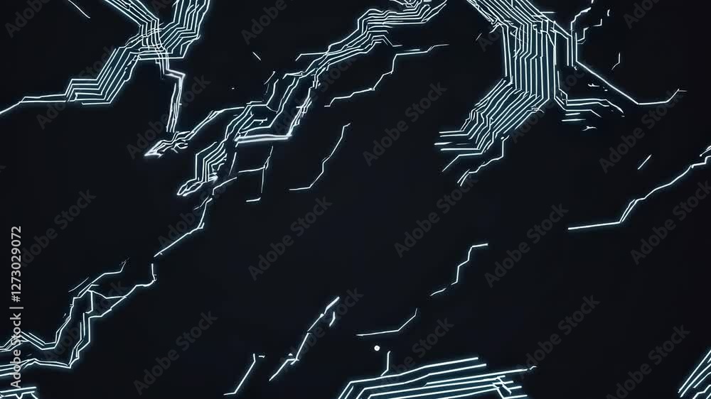 Poster pulsing circuit symphony of circuitry