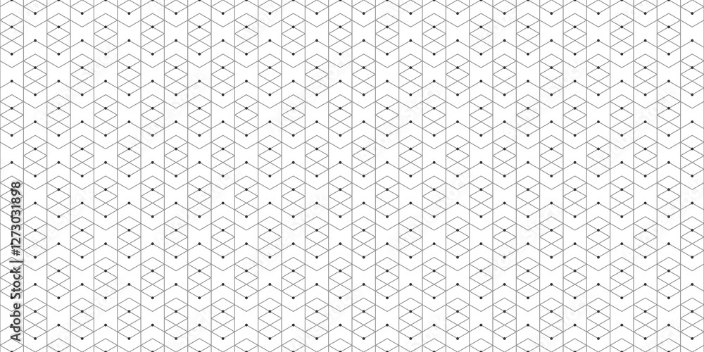 Poster Abstract background with a seamless pattern of simple geometric shapes. Stylish texture