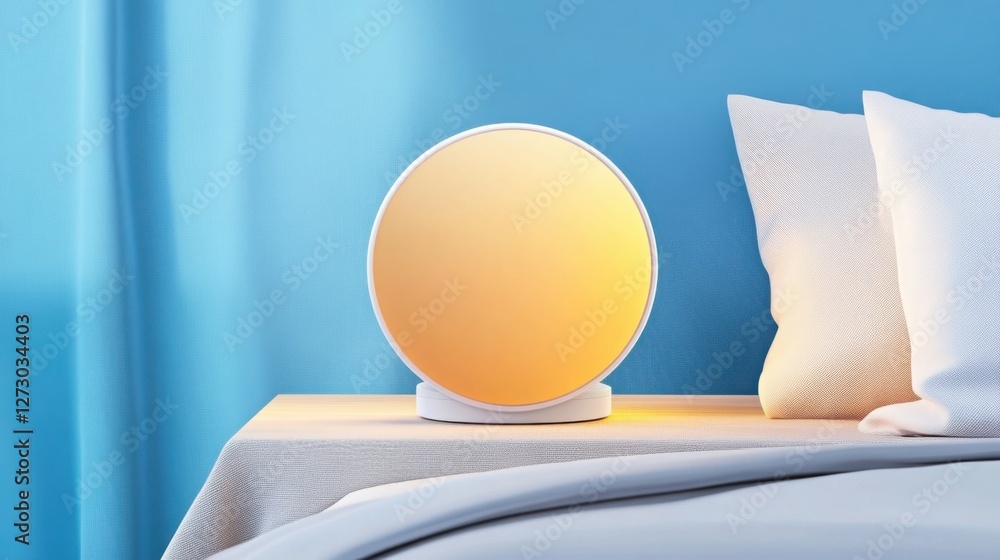 Poster a smart ai-powered alarm clock analyzing sleep patterns and waking the user at the optimal time