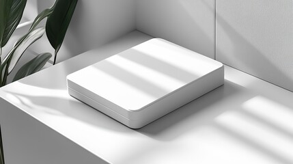 professional rounded business card mockup displayed on clean white surface for modern branding and marketing presentations