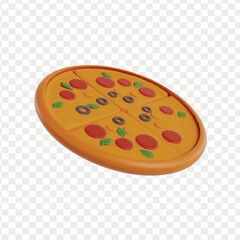 Restaurant 3d Icons Clipart Render