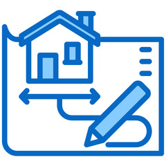 Technical Drawing Icon