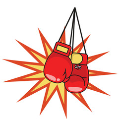 Boxing Gloves Illustration