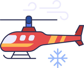 Helicopter Icon Illustrations