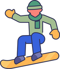 Snowboarder_1 Icon Illustrations