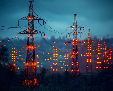 Glowing Smart Grid Seamlessly Connecting Urban and Rural Energy Needs