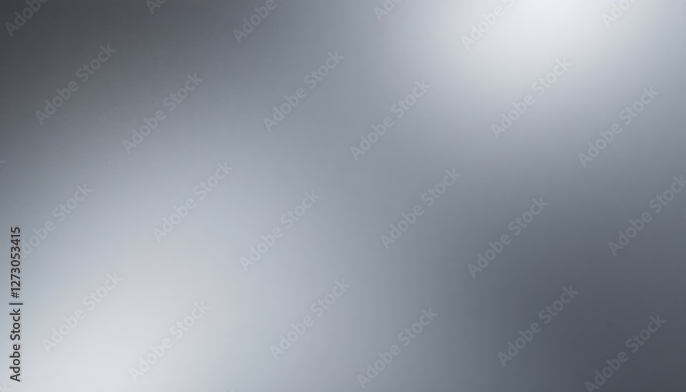 Poster abstract gradient metallic silver texture with soft light reflections