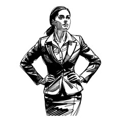 people working continuous one line vector drawing. Students preparing to exams, doing homework
