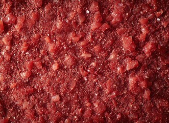 Raw Ground Meat: Finely Ground Texture for Culinary Backgrounds and Food Photography
