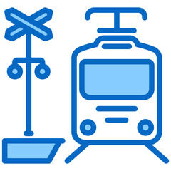 Obraz premium Tram Icon