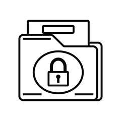 Locked Document Icon