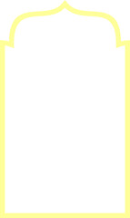 Islamic Window Pattern Decoration