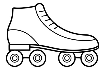 Vector Roller Skate Design
