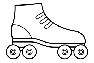 Vector Roller Skate Design