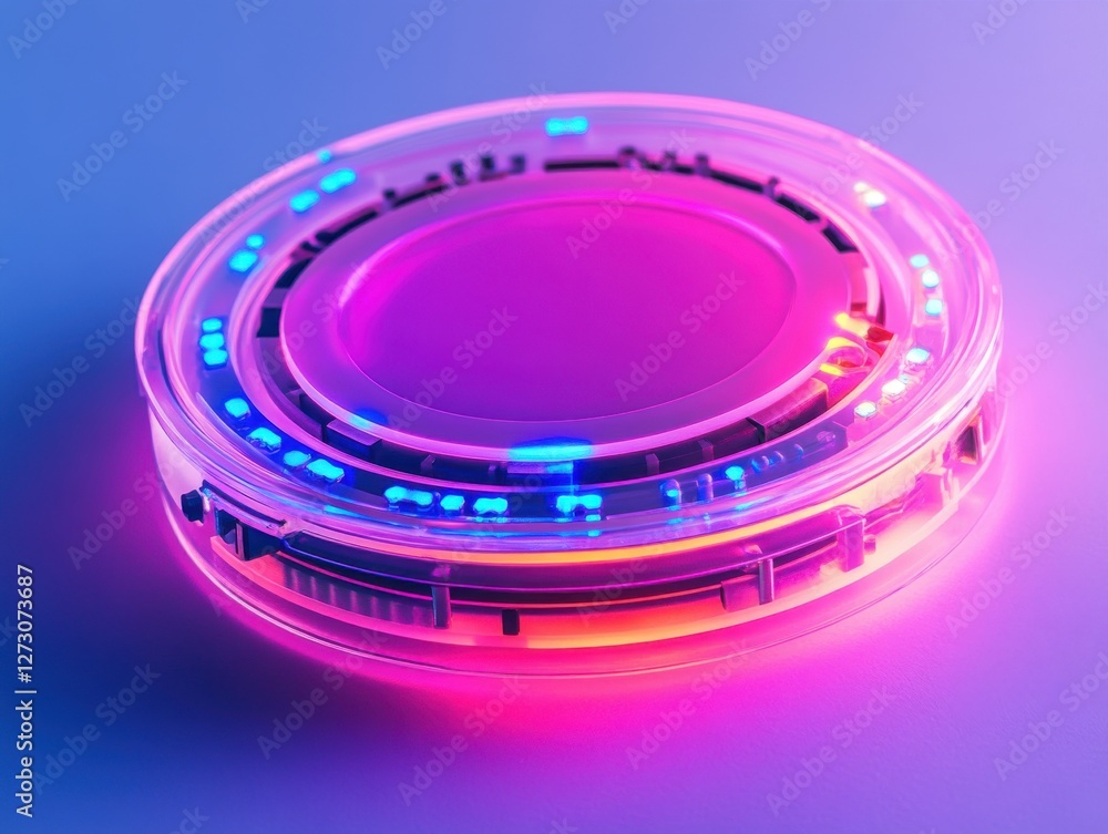 Aufkleber neuromorphic sensor detecting environmental stimuli highlighting bio-inspired sensing technology