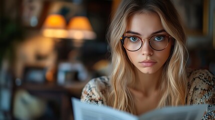 unhappy young woman in glasses stressfully managing finances at home while struggling with monthly expenses representing financial hardships budgeting challenges and anxiety over utility payments