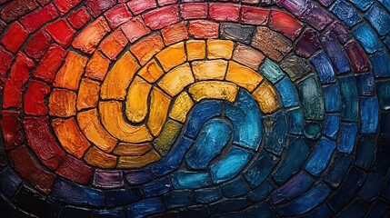 unity in diversity multicolored fingerprint mosaic symbolizing inclusivity and anti racism