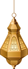 3d Golden Lantern © klyaksun