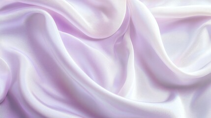 Obraz premium Elegant Lavender Silk Drapes: A Textured Symphony of Softness and Light