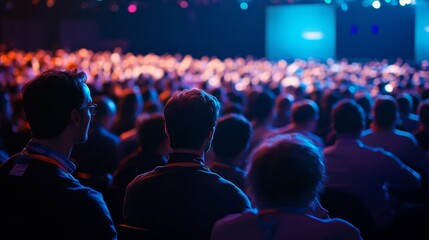 Online Live Conference Event With Virtual Audience, 
