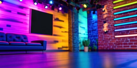 Obraz premium modern game show, vibrant, exciting