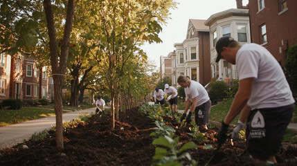 Urban Tree Planting Initiative for Sustainable Communities