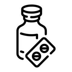 medicine Line Icon