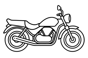 Fototapeta premium Two-Wheel Line Illustrations
