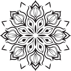 abstract floral pattern