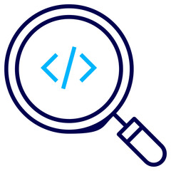 Search Code Outline Color icon