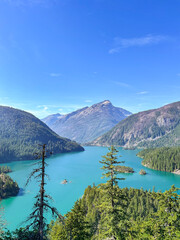 Naklejka premium Diablo Lake