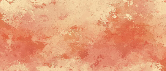 Fototapeta premium Abstract peach and beige textured background