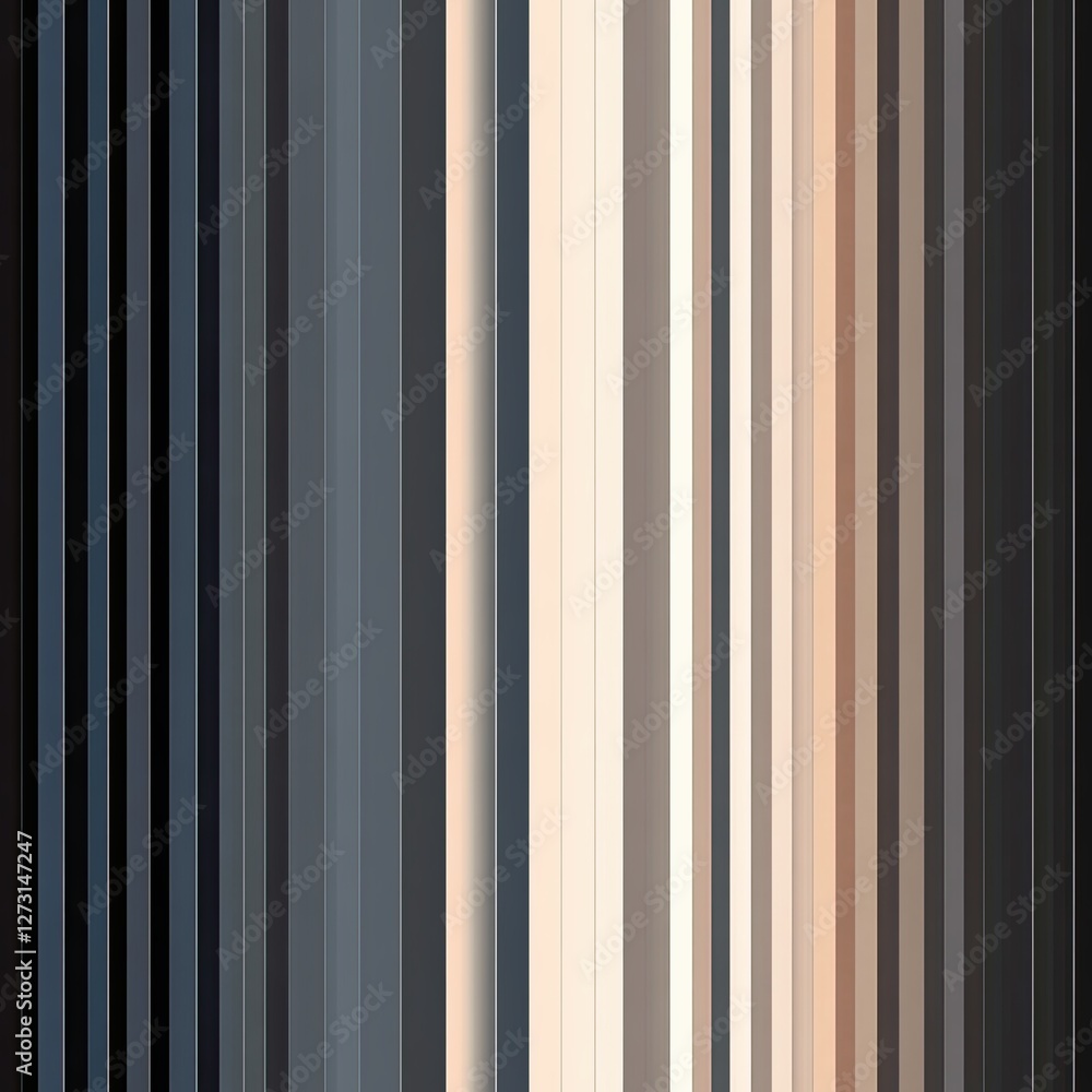 Poster stripes gradient seamless pattern dark to light fade design for fashion and web
