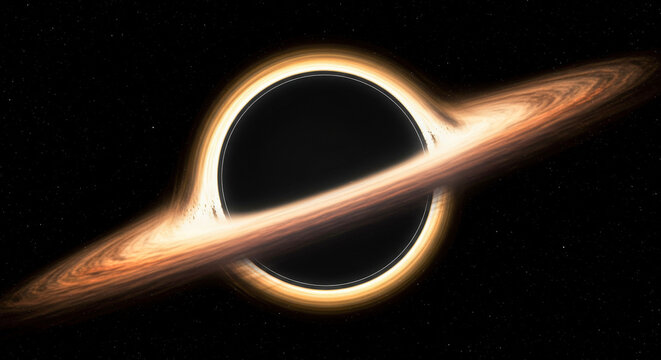 Supermassive Black Hole with Accretion Disk