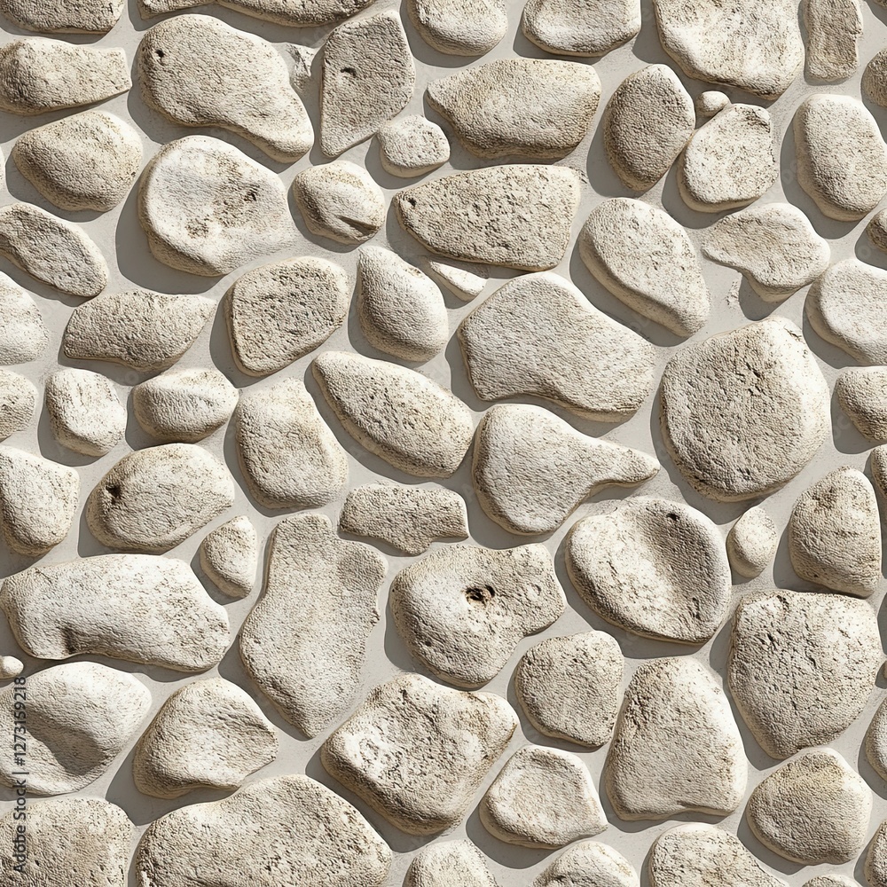 Poster stucco inspired seamless pattern smooth pebble texture design for modern projects